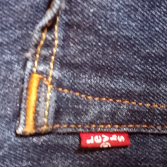 Classic Levi's 501 buttonfly blue jean denim size 40x34 - Picture 3 of 12